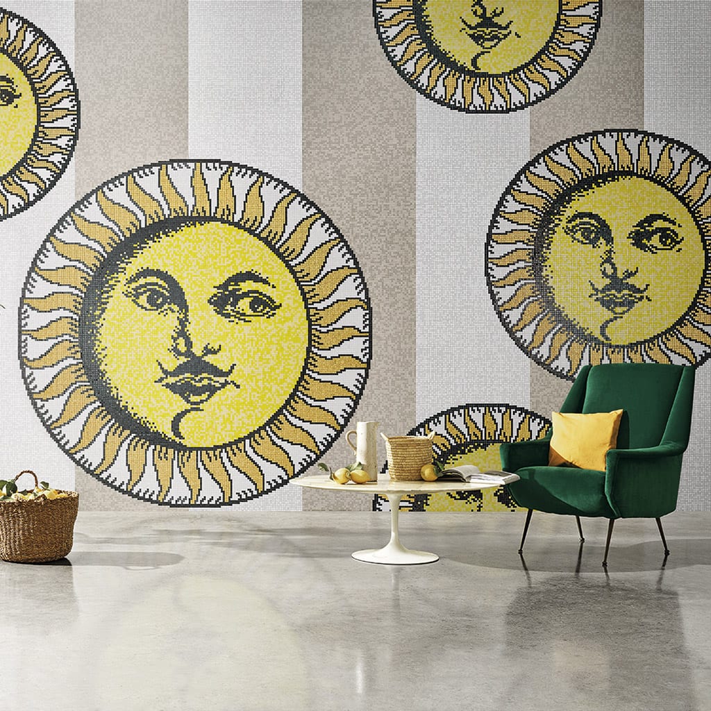 web Bisazza Mosaico Collection pattern SOLI A CAPRI - prestigio - stile e design