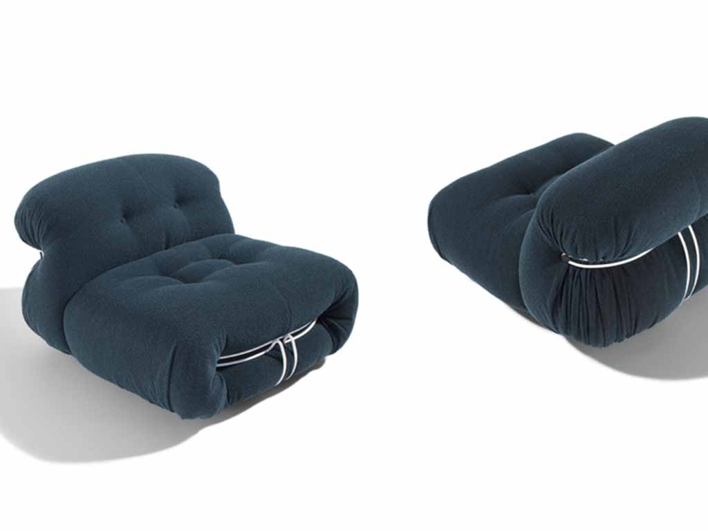 CASSINA Soriana armchair Afra Tobia Scarpa copia x - chanel - stile e design