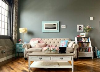 Shabby chic, romantic and nostalgic style