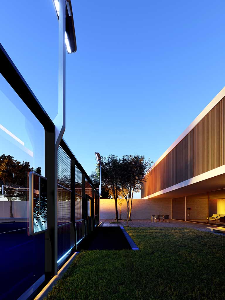 Pininfarina Architecture Iconic Padel CourtPS - homedesign - stile e design