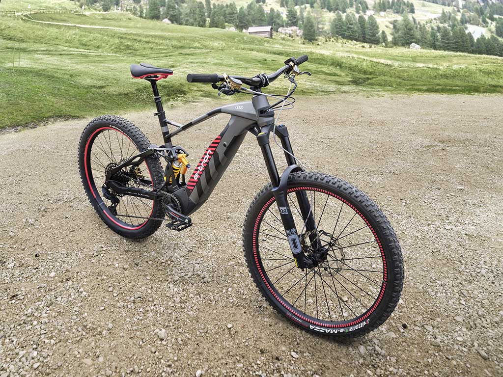 Audi electric mountain bike VGI U - homeautomotiveaudi - stile e design