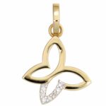 homedepotxxl Anhnger Schmetterling Gold Gelbgold Diamanten Brillanten E - dior - stile e design