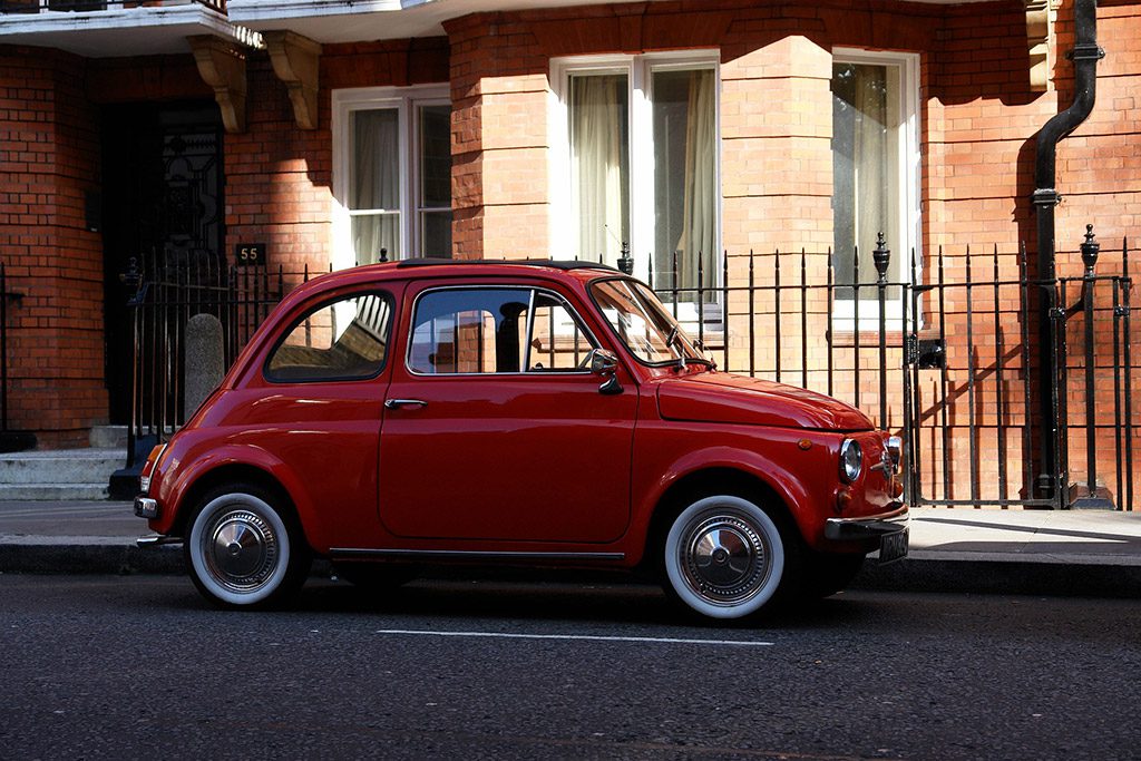 Fiat 500 a Londra