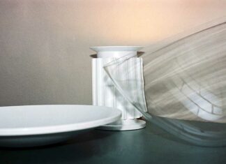 Flos: Lampada da tavolo, Taccia Flos